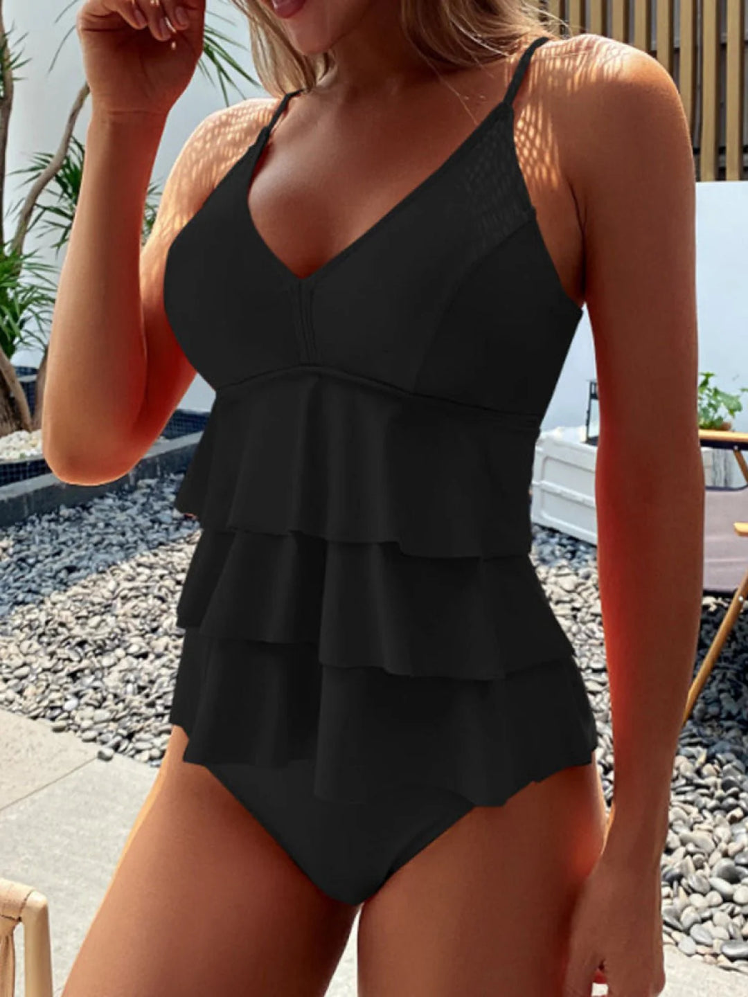 Costume Intero da Donna con Pannello Frontale Rinforzato