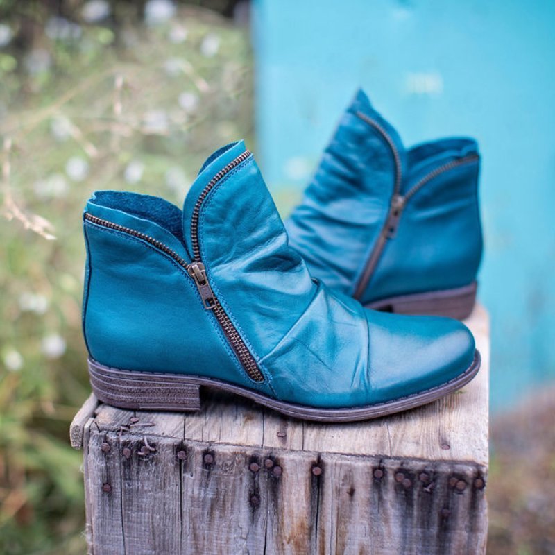 Giulia - Stivaletti in Pelle con Zip